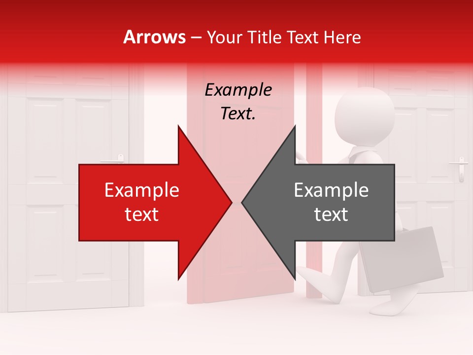 Business Render Metaphor PowerPoint Template