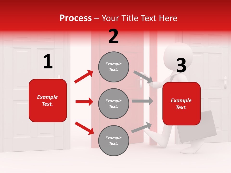 Business Render Metaphor PowerPoint Template