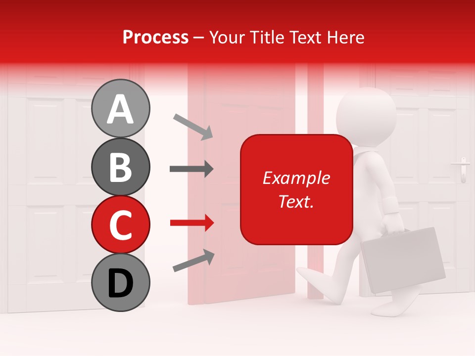 Business Render Metaphor PowerPoint Template
