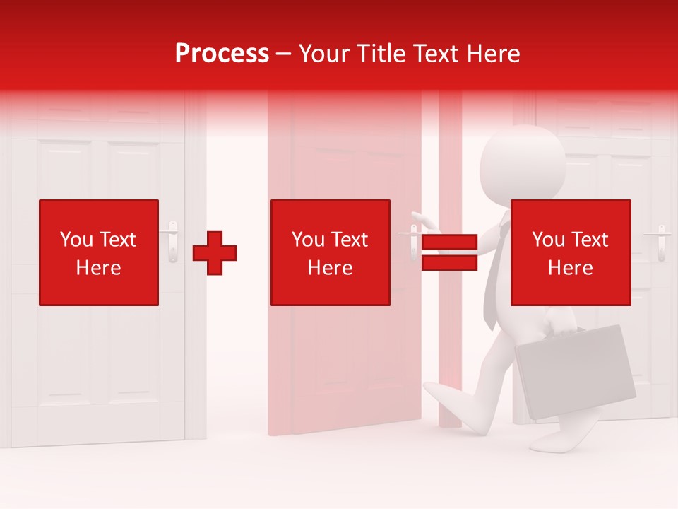Business Render Metaphor PowerPoint Template