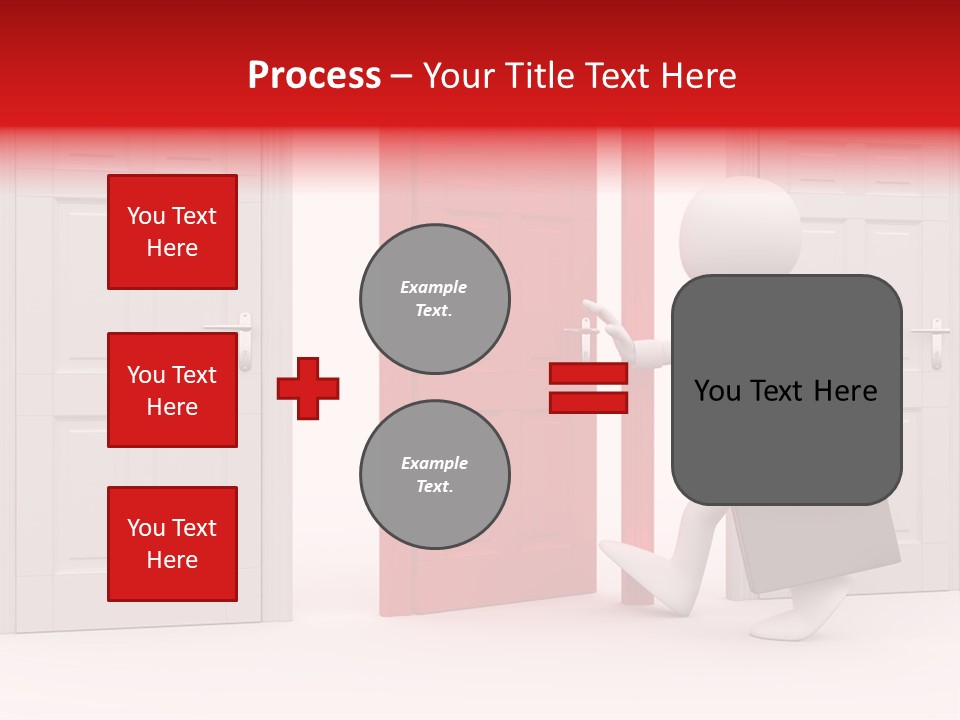 Business Render Metaphor PowerPoint Template