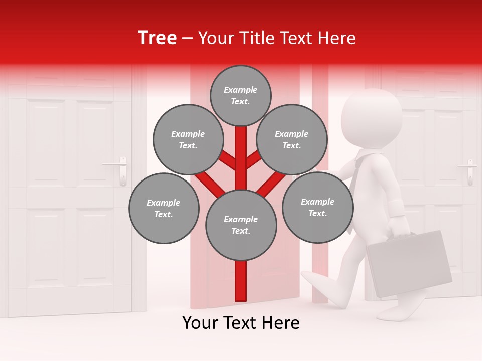 Business Render Metaphor PowerPoint Template