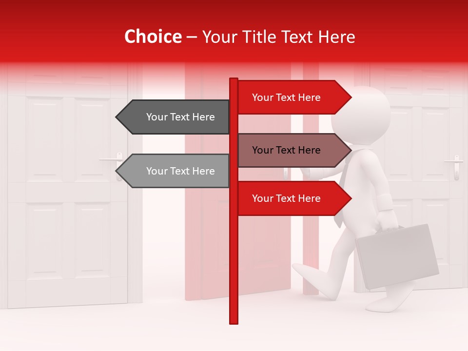 Business Render Metaphor PowerPoint Template