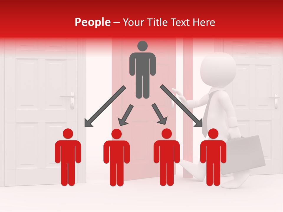 Business Render Metaphor PowerPoint Template