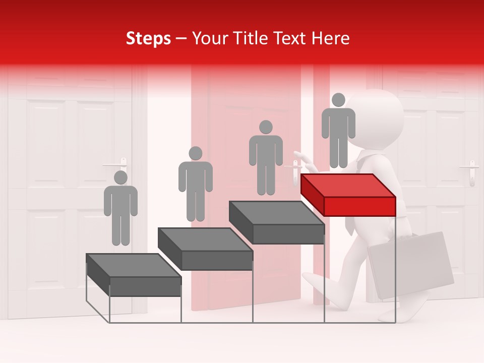 Business Render Metaphor PowerPoint Template