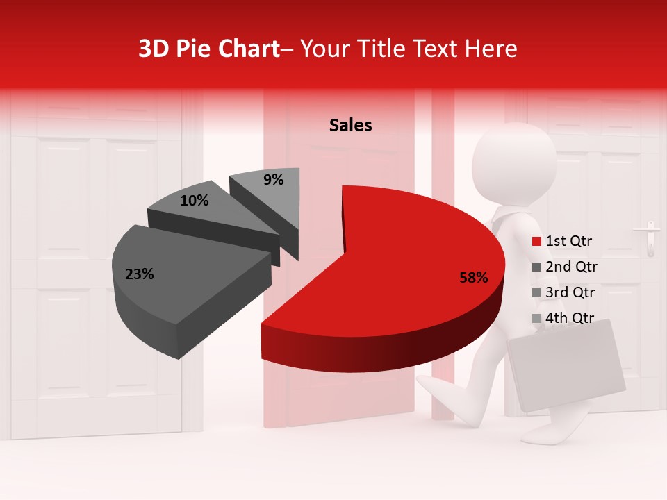 Business Render Metaphor PowerPoint Template