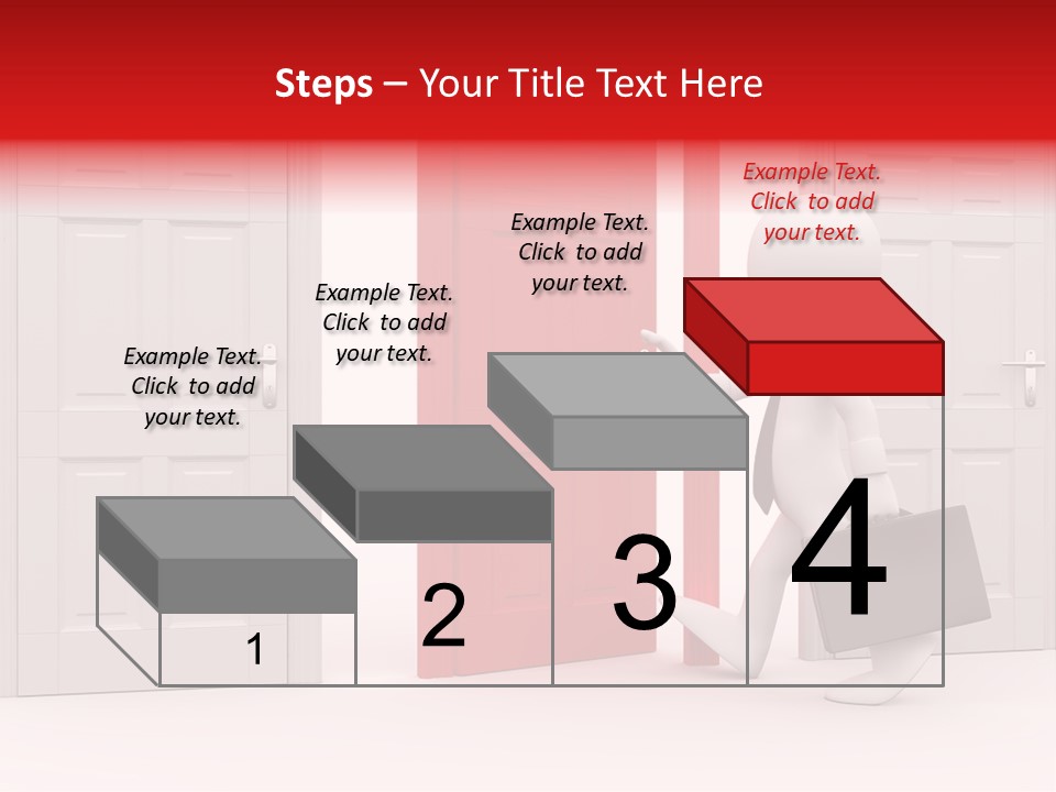 Business Render Metaphor PowerPoint Template