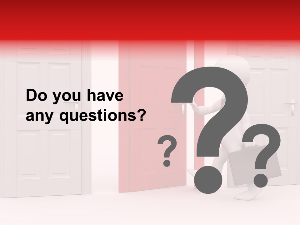 Business Render Metaphor PowerPoint Template