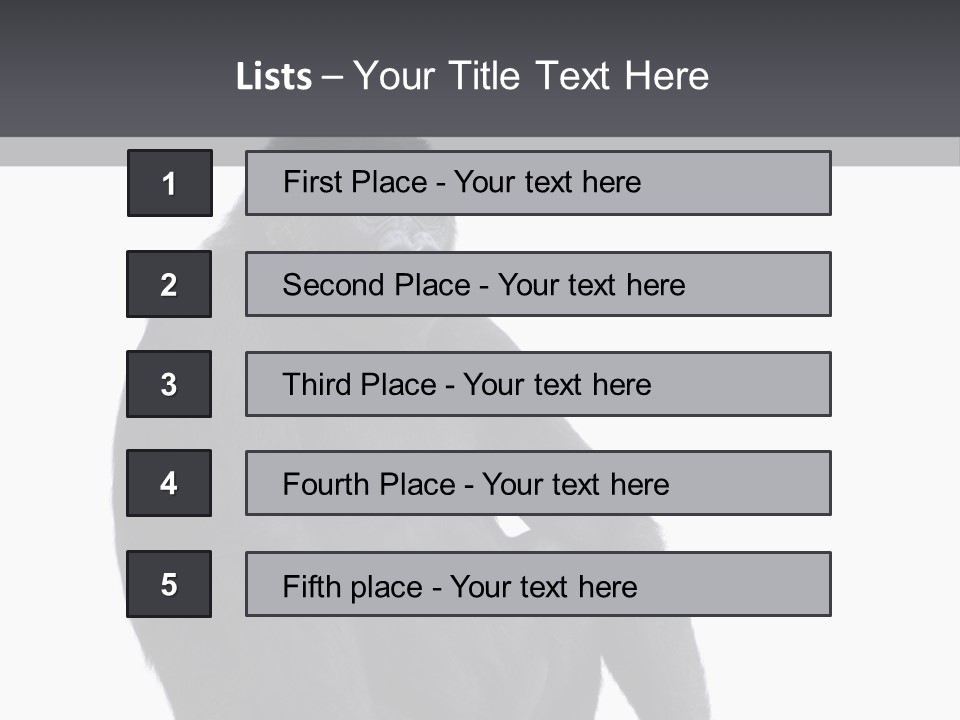 Animal Mammal Species PowerPoint Template