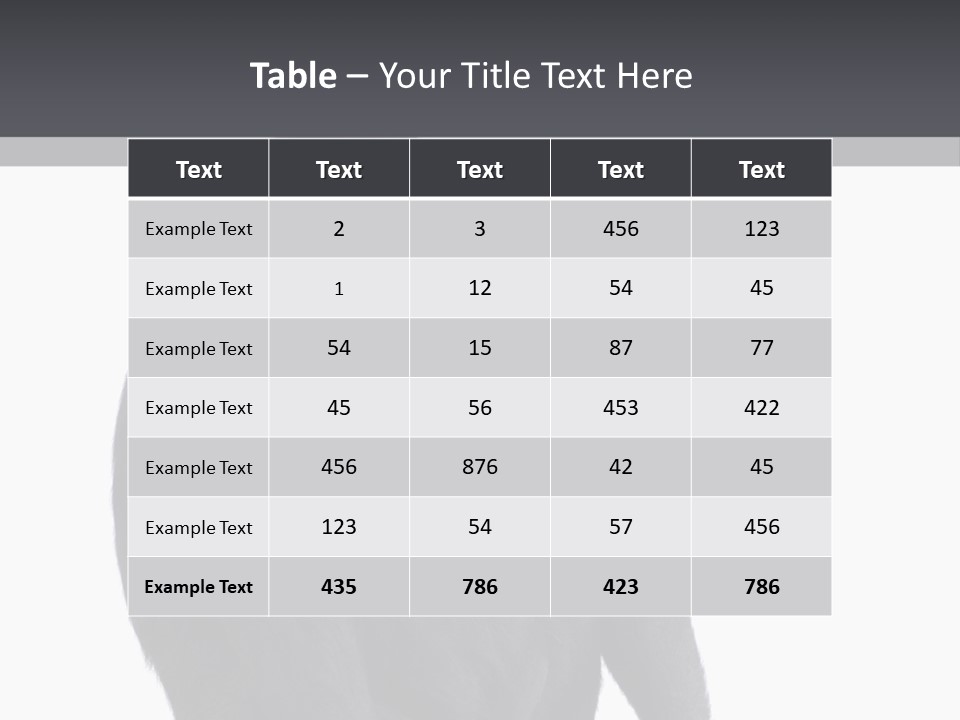 Animal Mammal Species PowerPoint Template