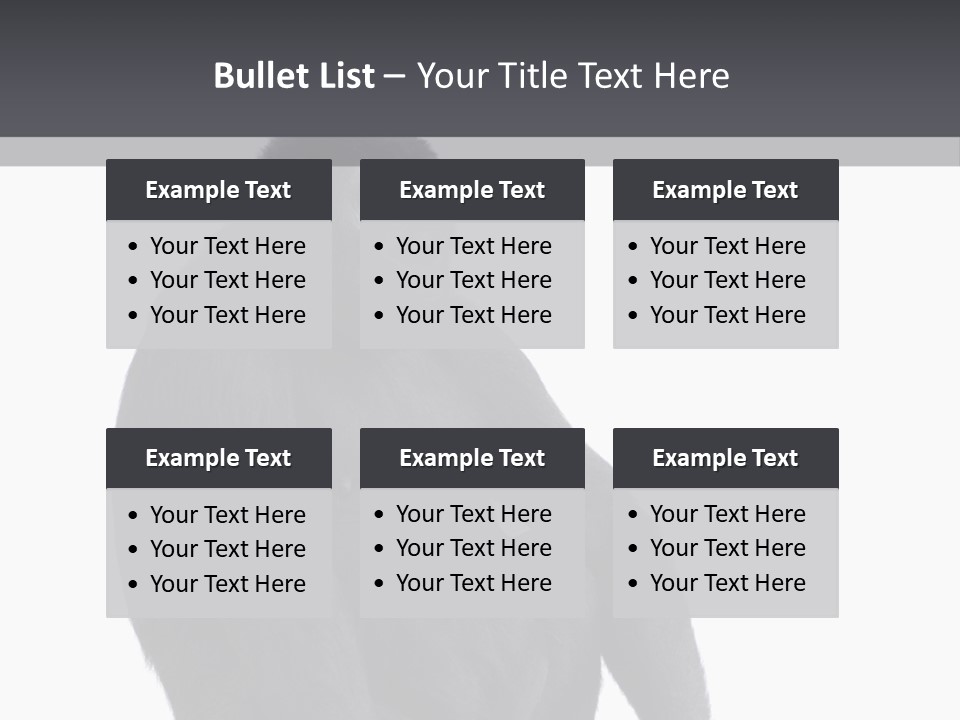Animal Mammal Species PowerPoint Template