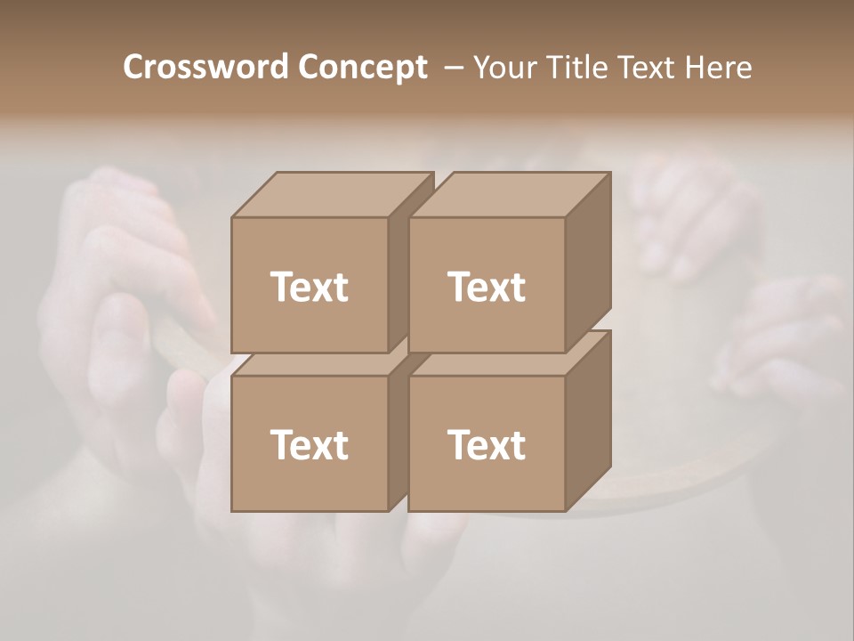 Feed Want Famine PowerPoint Template