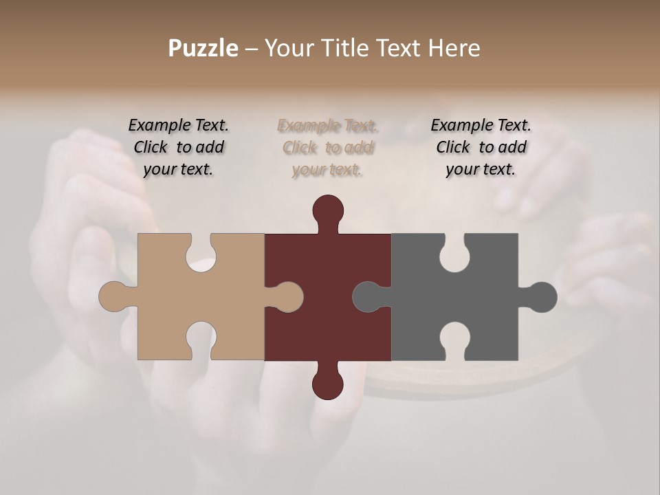 Feed Want Famine PowerPoint Template