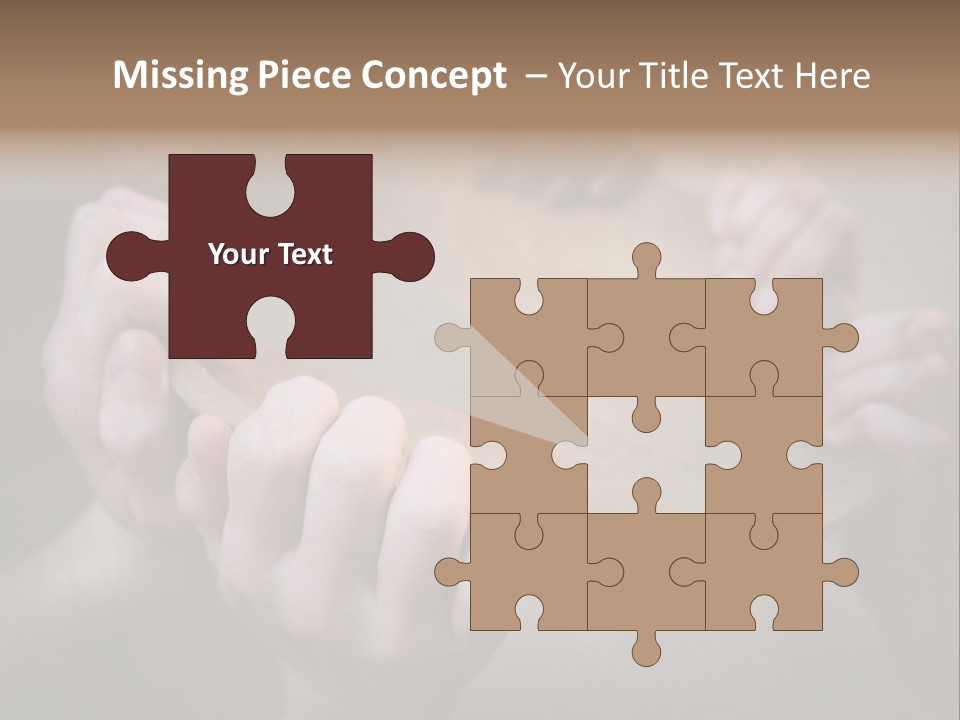 Feed Want Famine PowerPoint Template