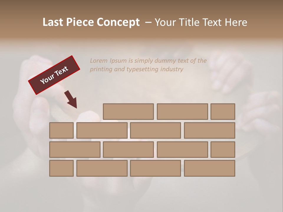 Feed Want Famine PowerPoint Template