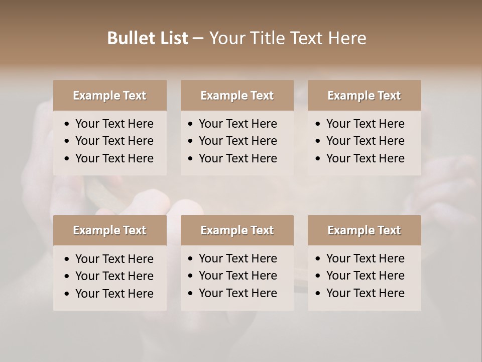 Feed Want Famine PowerPoint Template