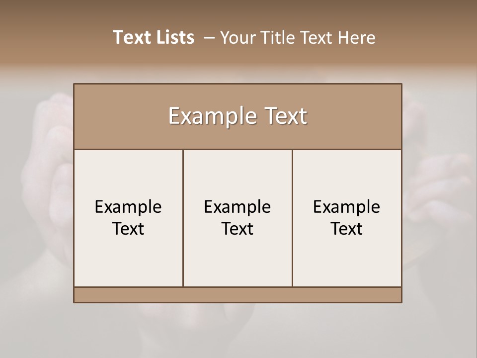 Feed Want Famine PowerPoint Template