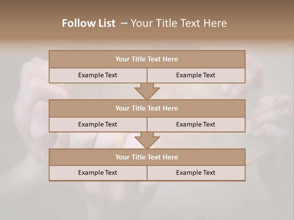 Feed Want Famine PowerPoint Template