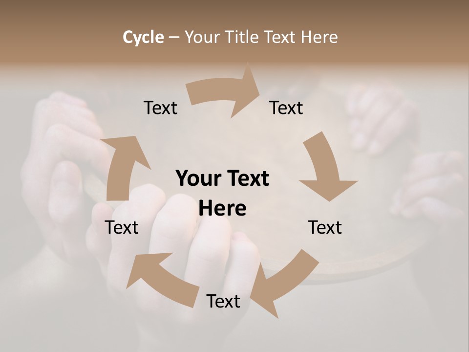 Feed Want Famine PowerPoint Template
