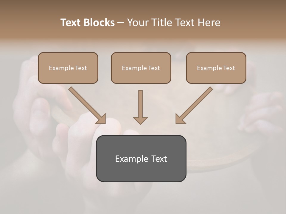Feed Want Famine PowerPoint Template