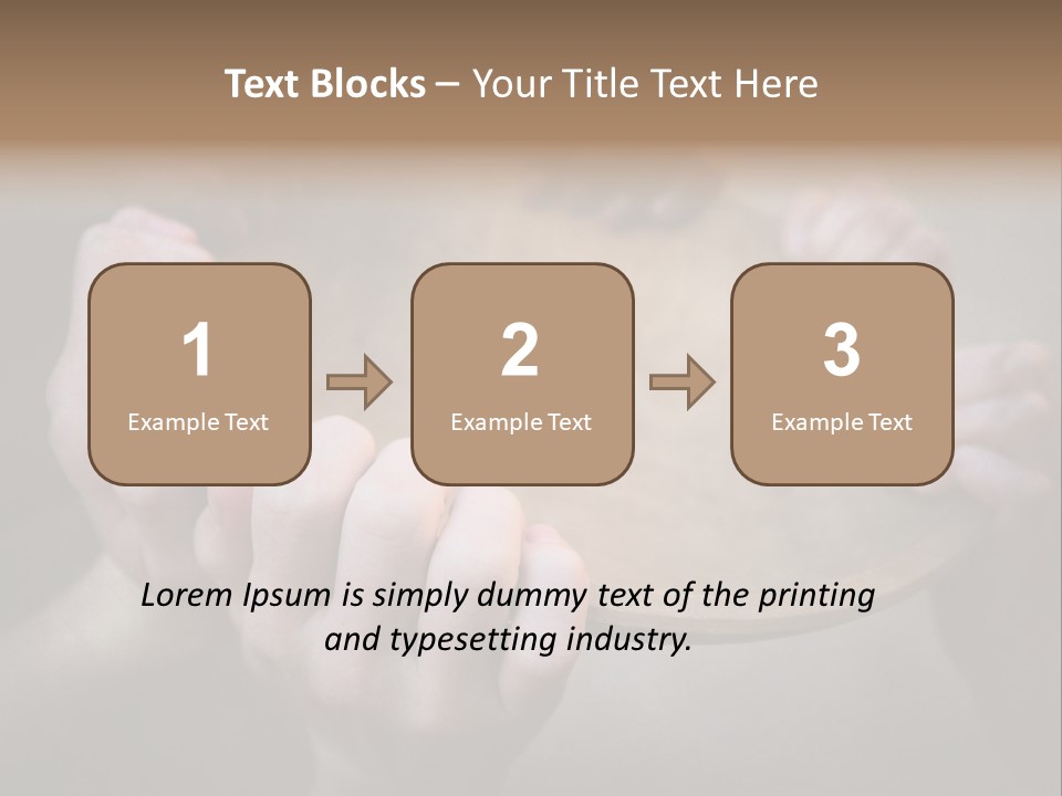 Feed Want Famine PowerPoint Template