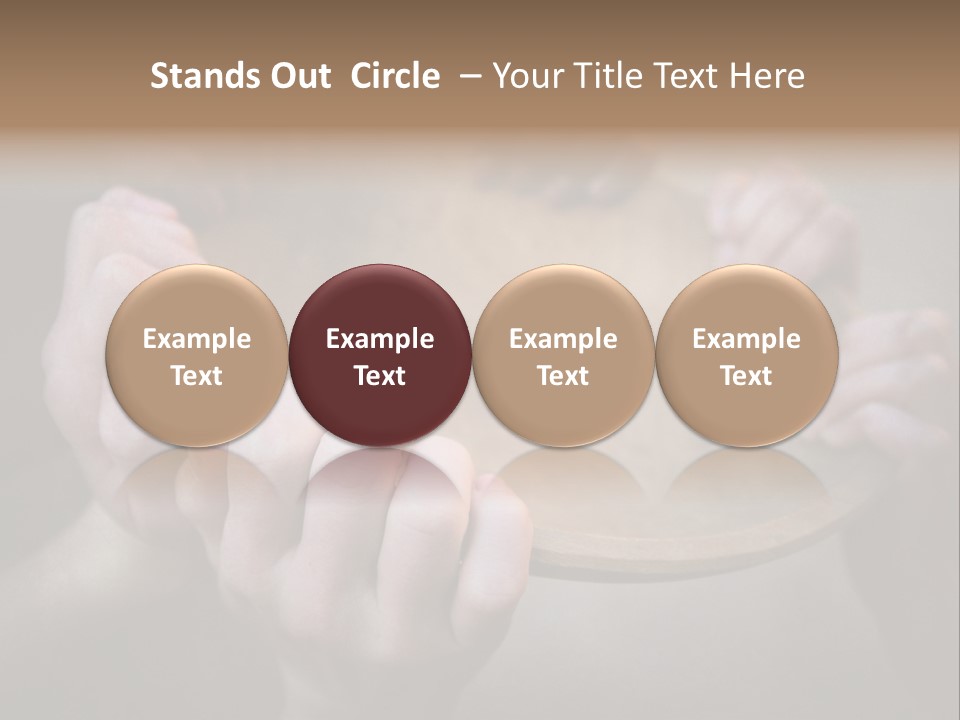 Feed Want Famine PowerPoint Template