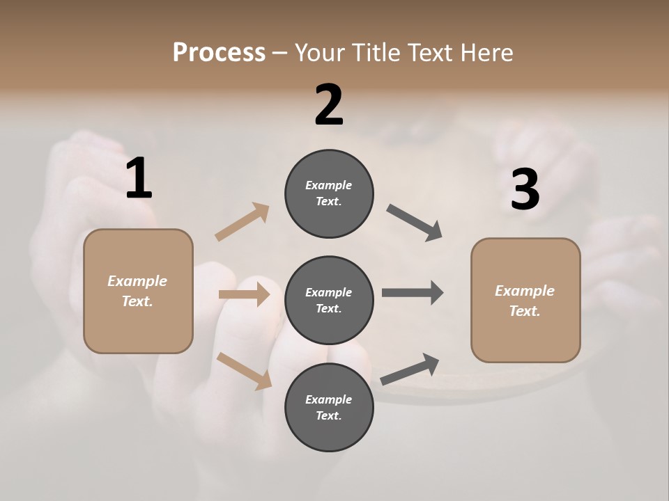 Feed Want Famine PowerPoint Template