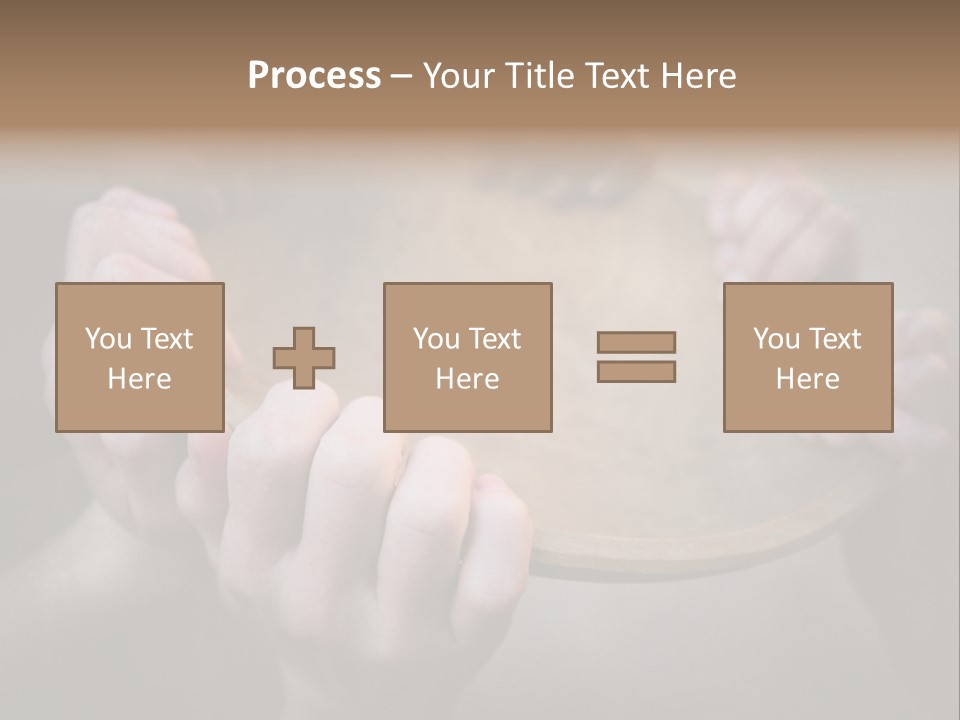 Feed Want Famine PowerPoint Template