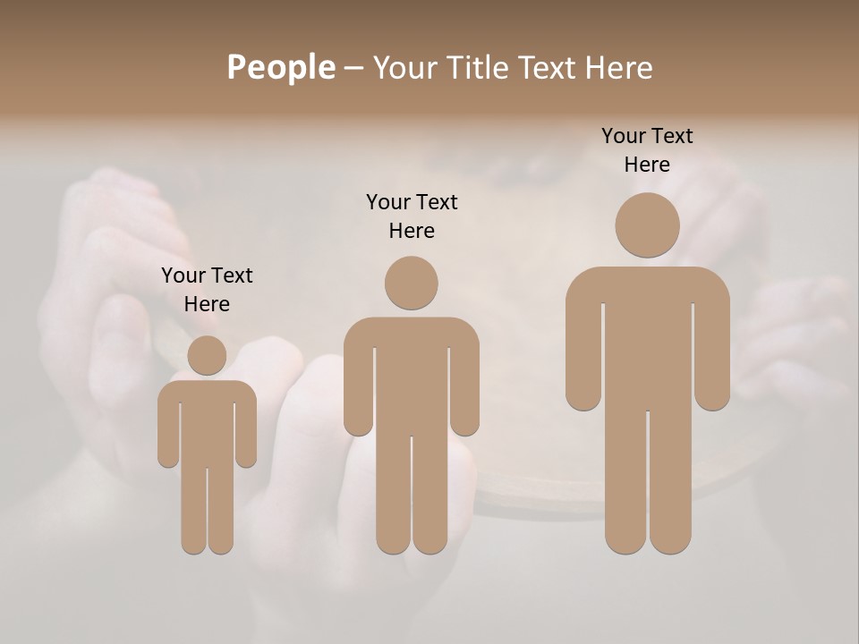 Feed Want Famine PowerPoint Template