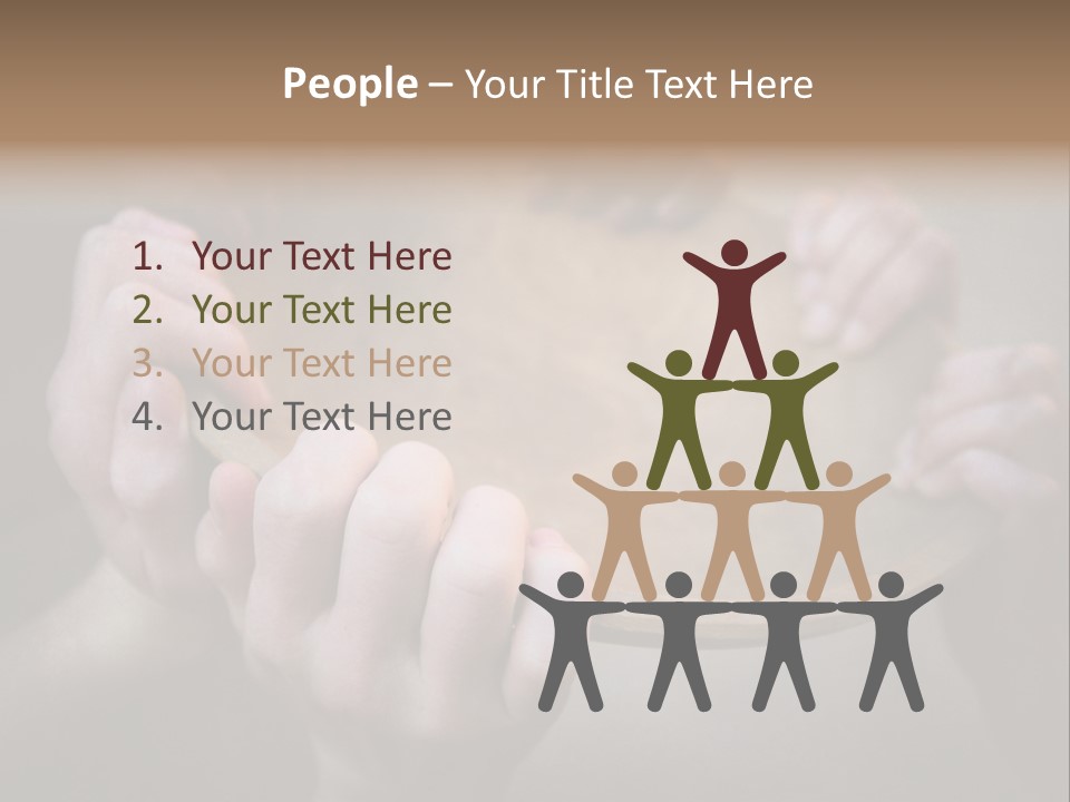 Feed Want Famine PowerPoint Template