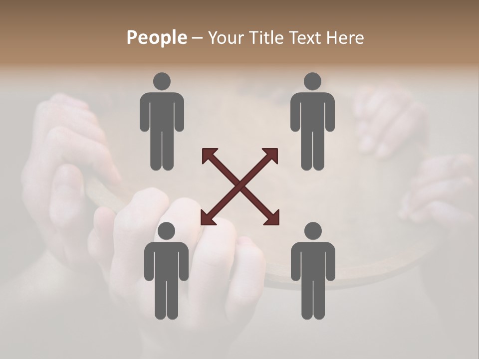 Feed Want Famine PowerPoint Template
