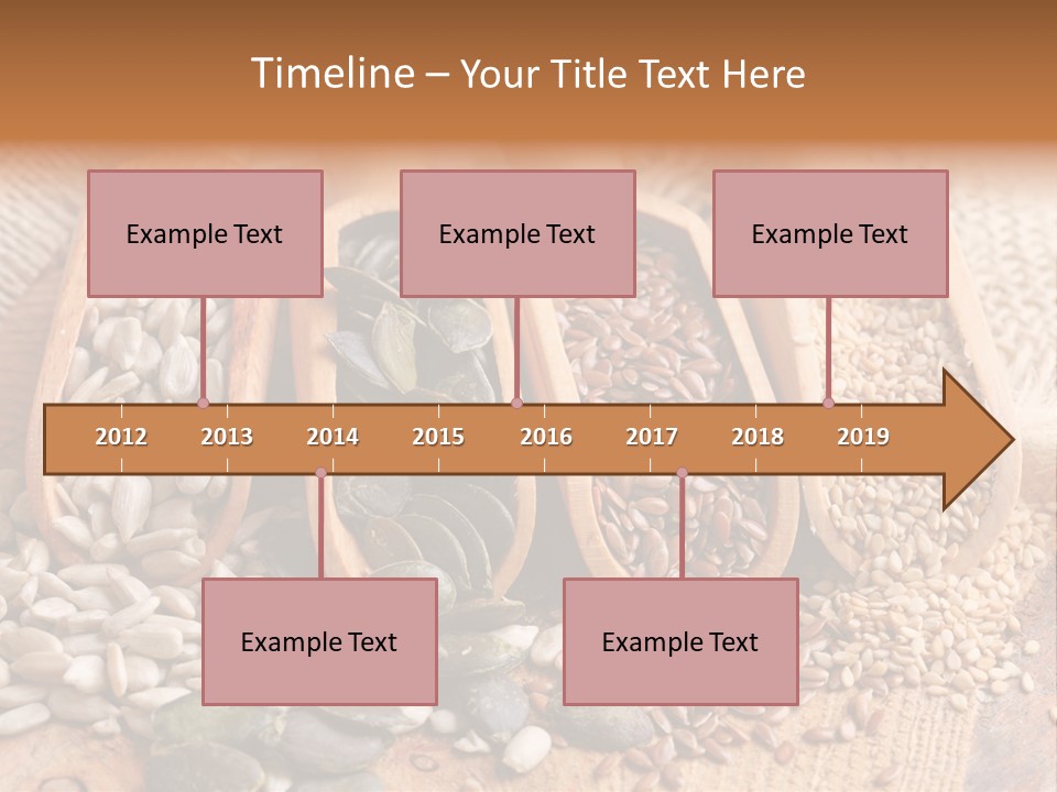 Edible Collection Raw PowerPoint Template