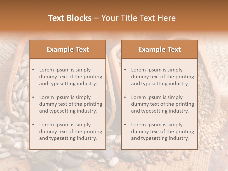 Edible Collection Raw PowerPoint Template