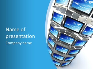 Electronic Definition Tech PowerPoint Template