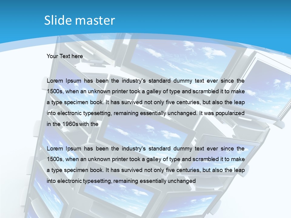 Electronic Definition Tech PowerPoint Template