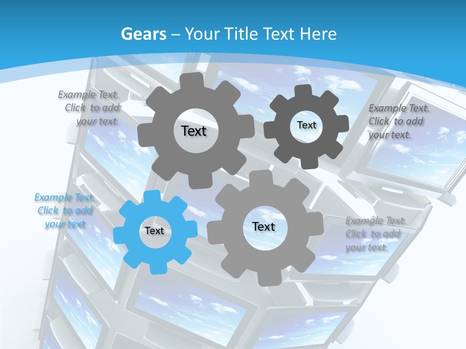 Electronic Definition Tech PowerPoint Template