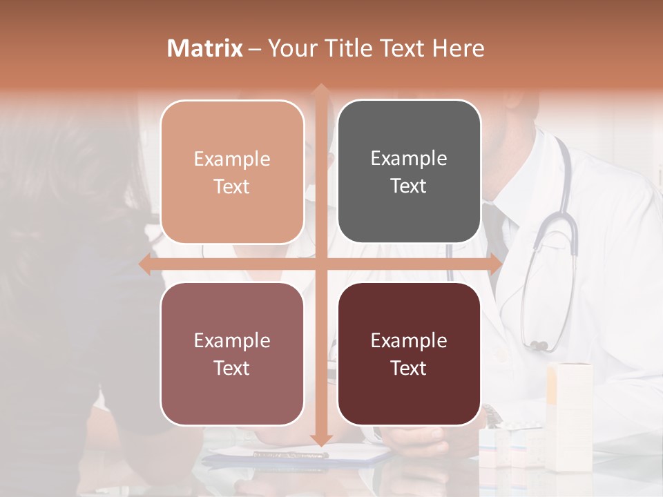 Discussing Hispanic Teamwork PowerPoint Template