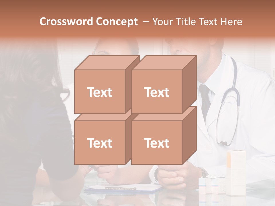 Discussing Hispanic Teamwork PowerPoint Template