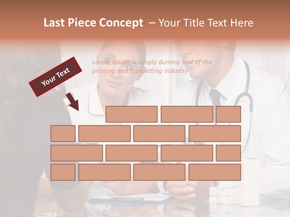 Discussing Hispanic Teamwork PowerPoint Template