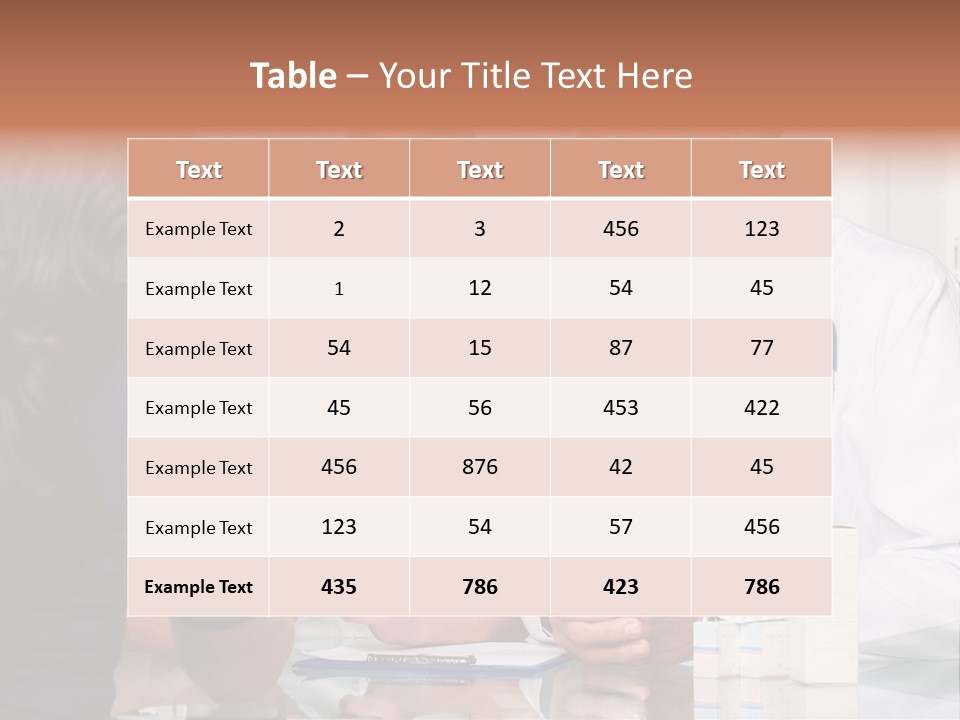 Discussing Hispanic Teamwork PowerPoint Template