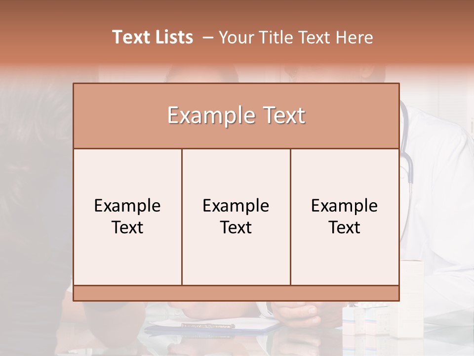 Discussing Hispanic Teamwork PowerPoint Template