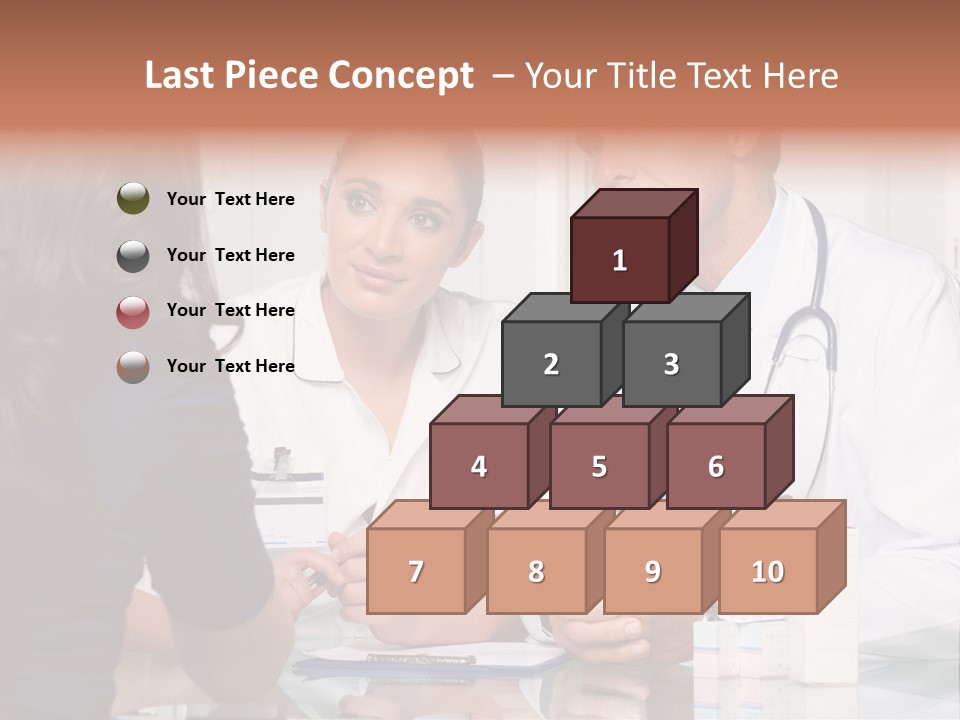 Discussing Hispanic Teamwork PowerPoint Template