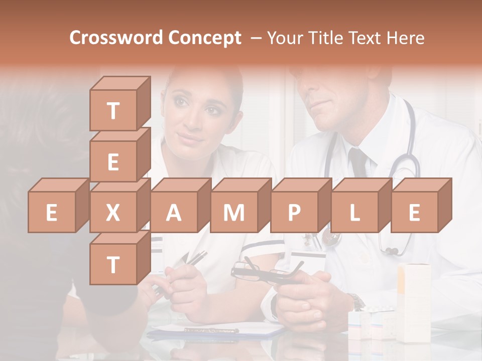 Discussing Hispanic Teamwork PowerPoint Template