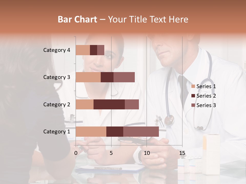 Discussing Hispanic Teamwork PowerPoint Template