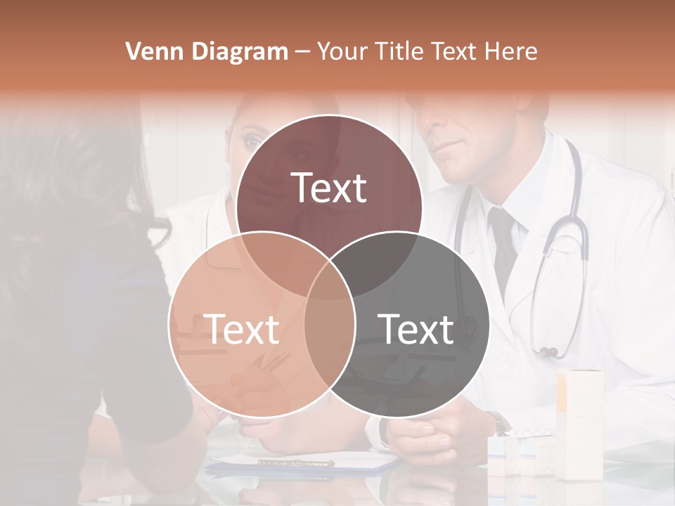 Discussing Hispanic Teamwork PowerPoint Template