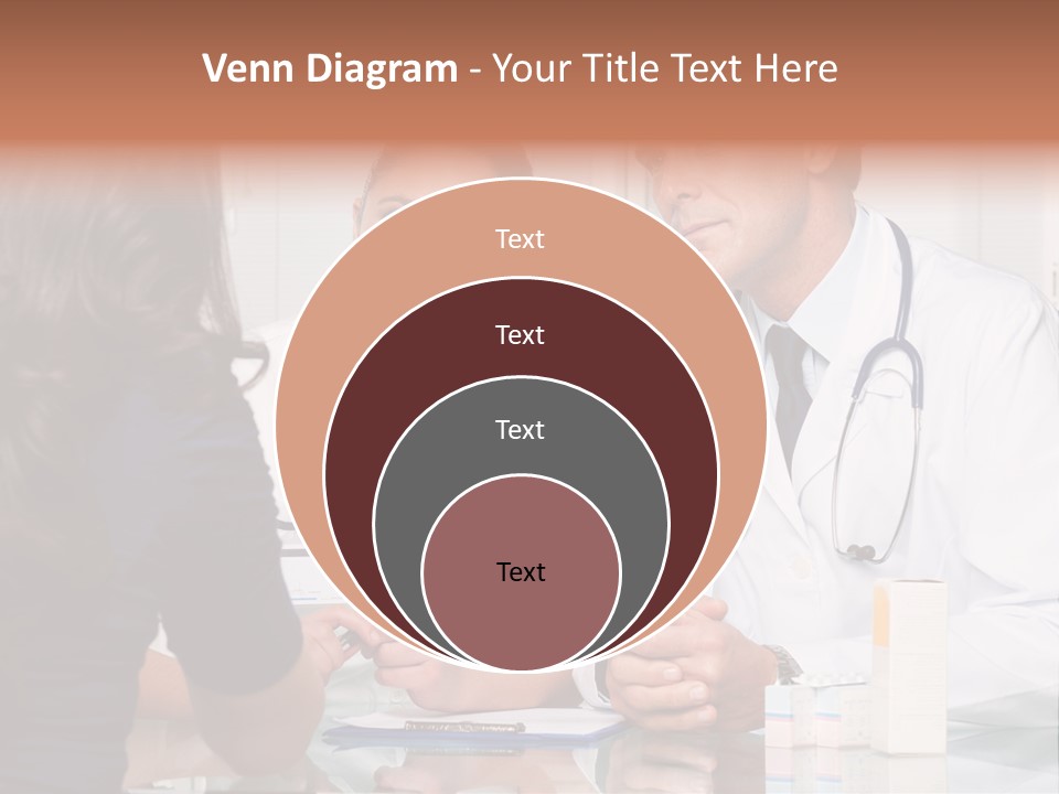 Discussing Hispanic Teamwork PowerPoint Template