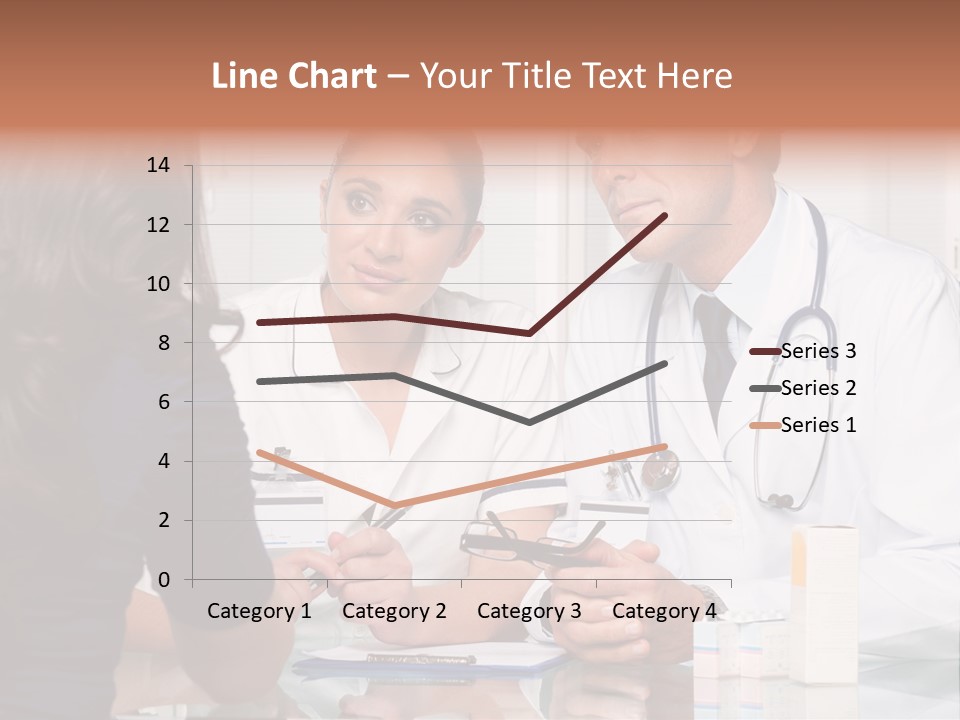 Discussing Hispanic Teamwork PowerPoint Template