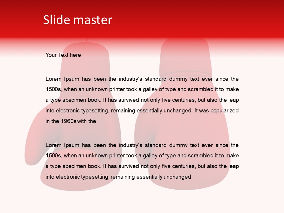 Illustration Two Hobby PowerPoint Template