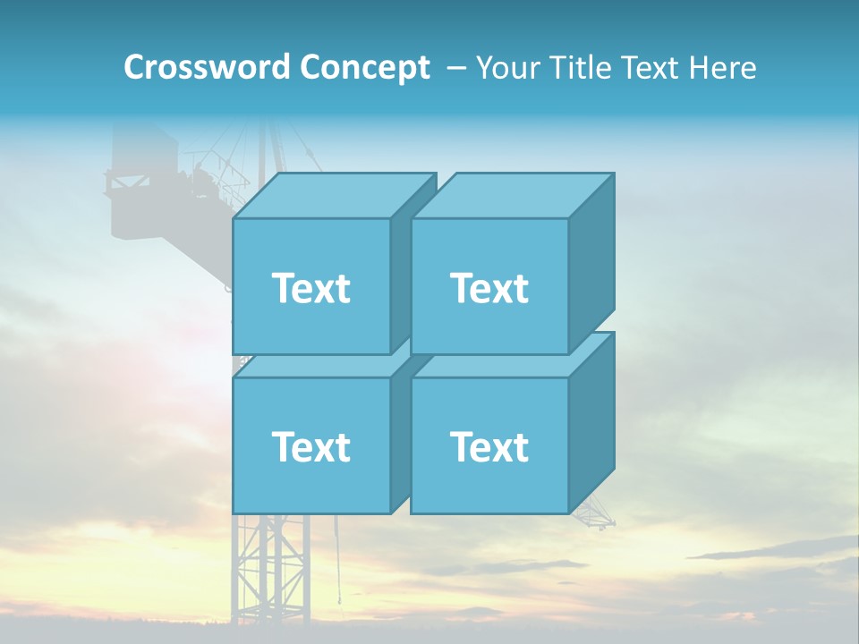 Red Sky Site PowerPoint Template