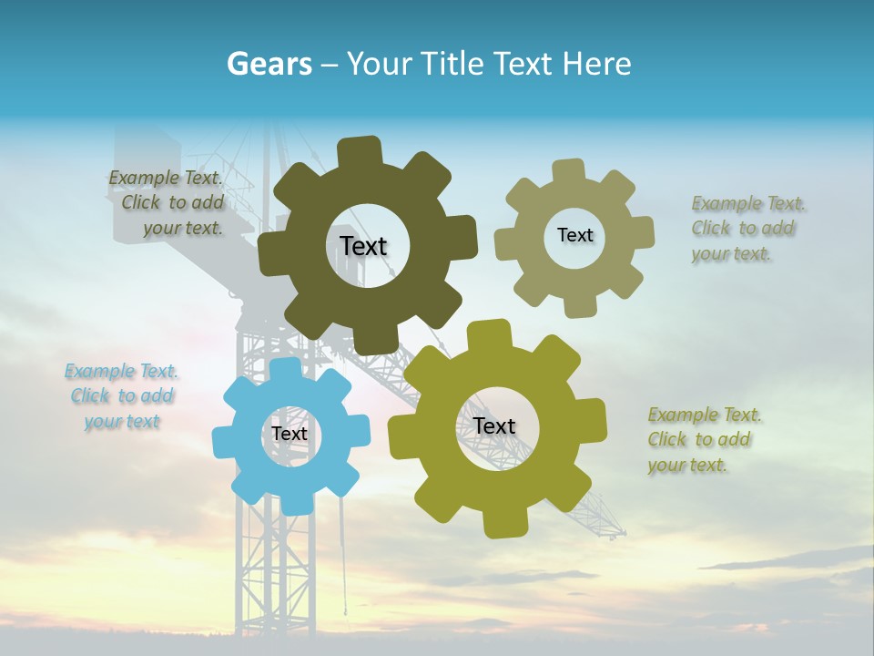 Red Sky Site PowerPoint Template